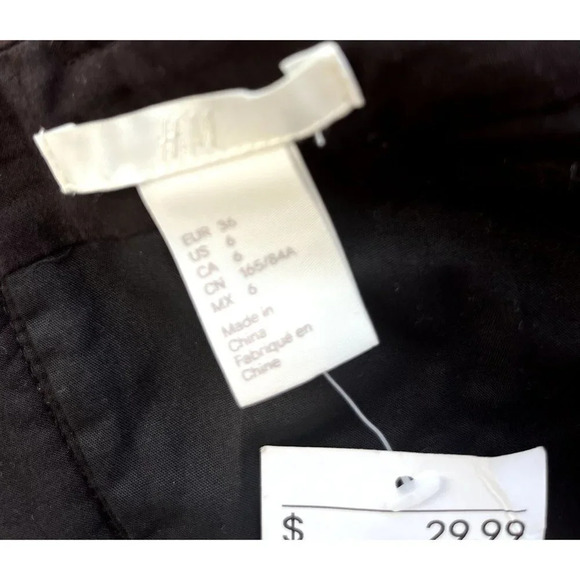 H&M NWT Eyelet Ruffle Crop Top 6 - Picture 7 of 7